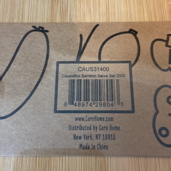 Core Bamboo Serve Set - Picture 2 of 2